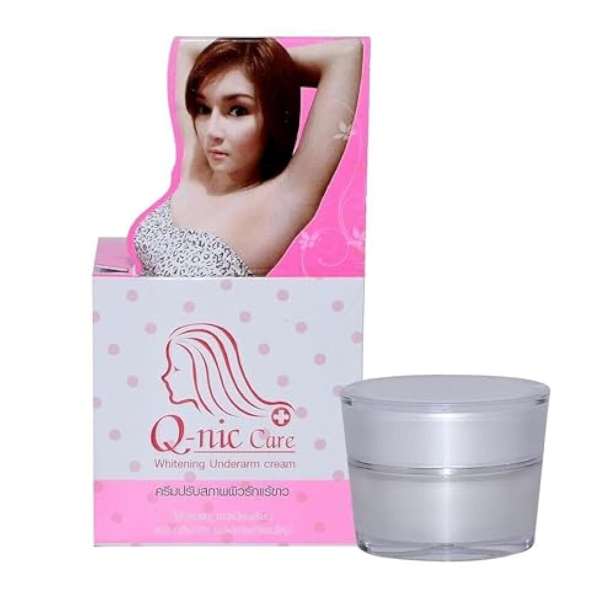 Q NIC Care Underarm Whitening Cream, 15g
